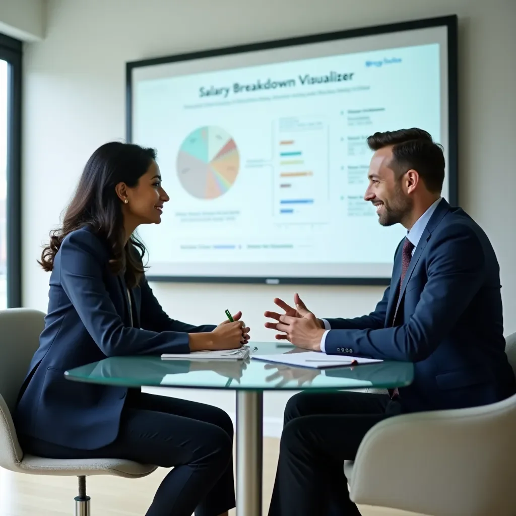 Modern office workspace